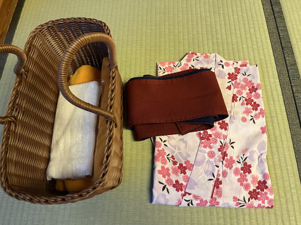 自分で選んだ浴衣