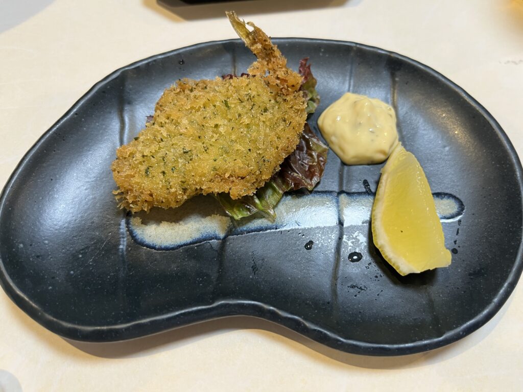 フグのフライ料理