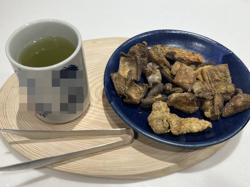 日本茶と一緒に楽しむせんじがら