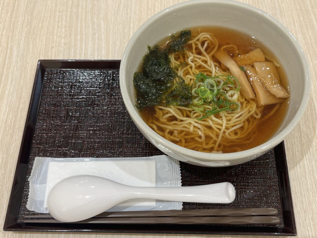 ドーミーインPREMIUM下関 夜鳴きそばの無料サービス