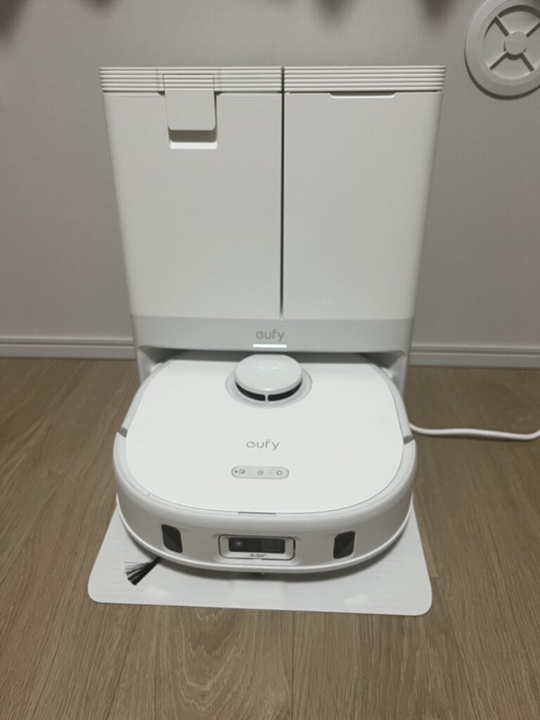 Eufy X10 Pro Omniのステーション設置写真