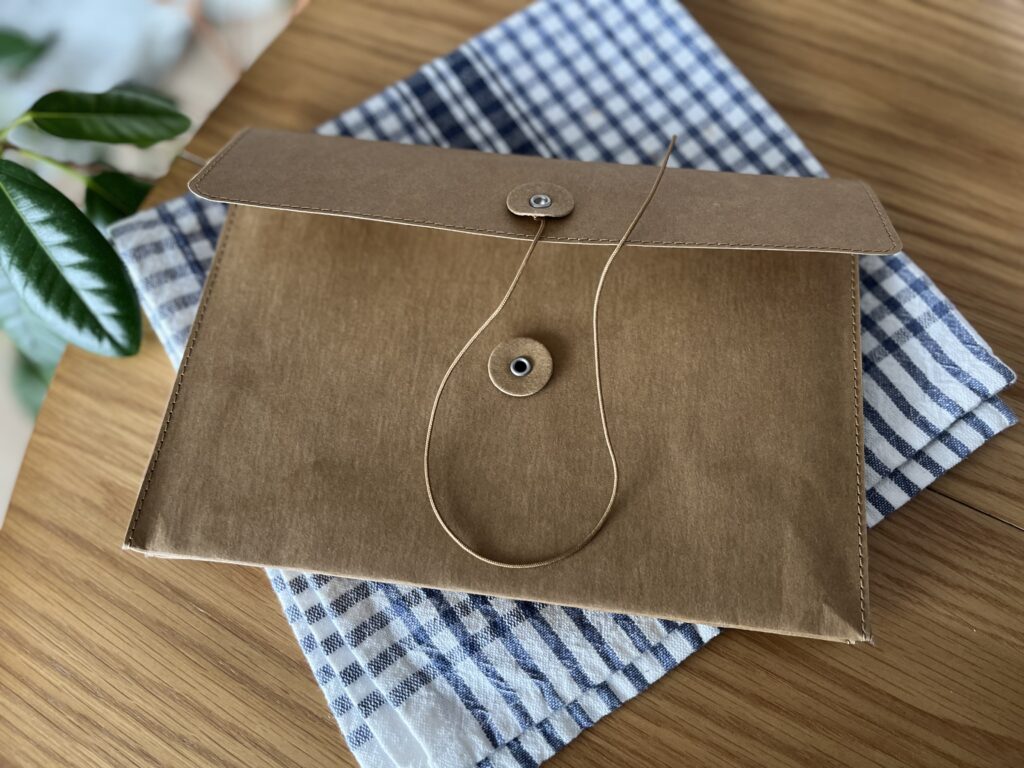 玉ひもを解いたところ