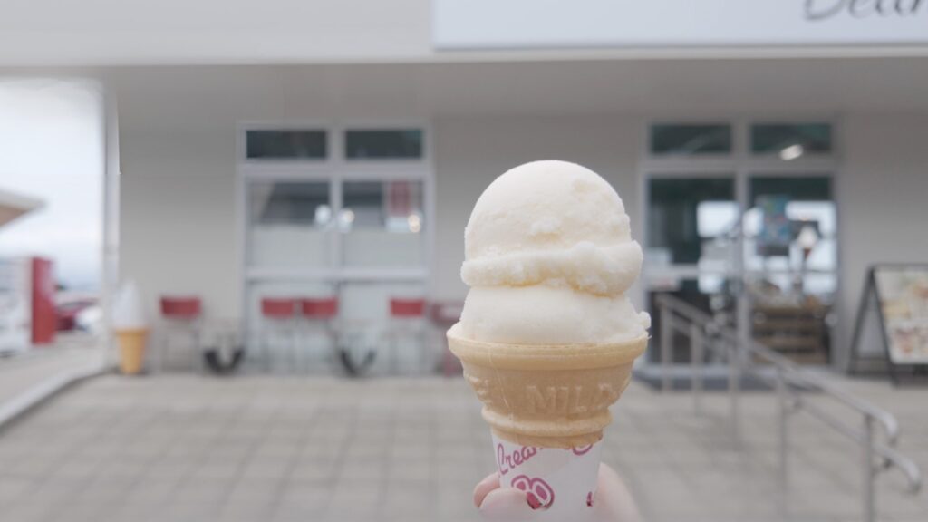 "アイスクリン 桂浜 高知