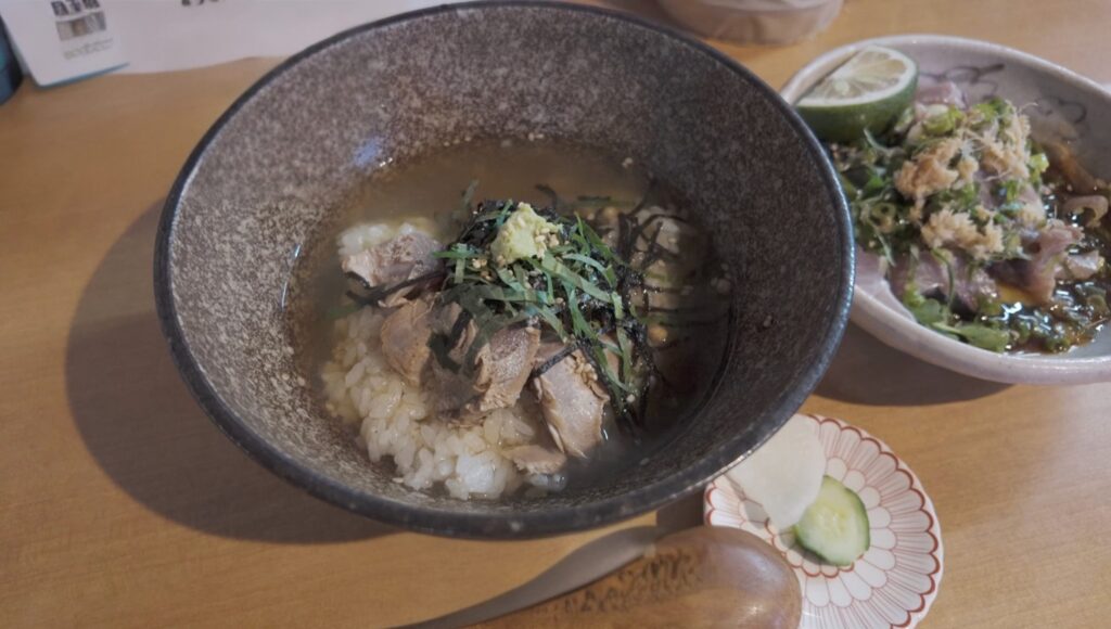 かつお茶漬け お茶漬けおむすびよこやま 高知