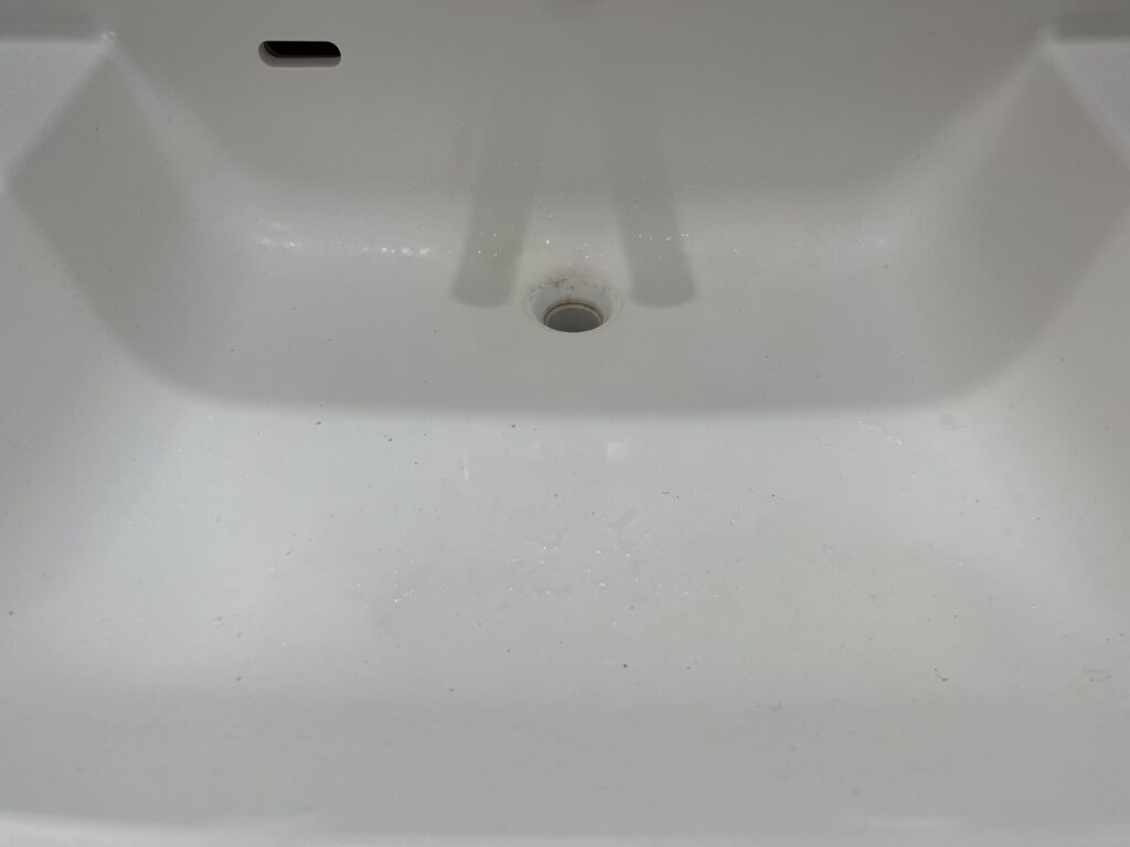 洗面台 掃除前