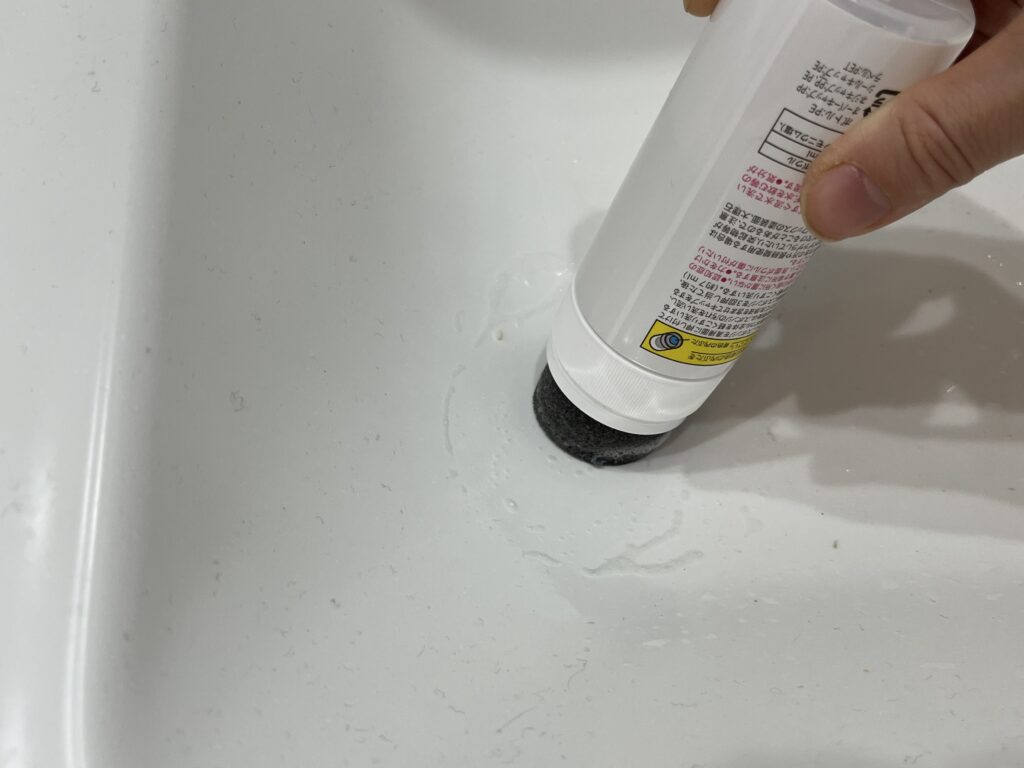 クイックル 洗面ボウルクリーナー 泡立て