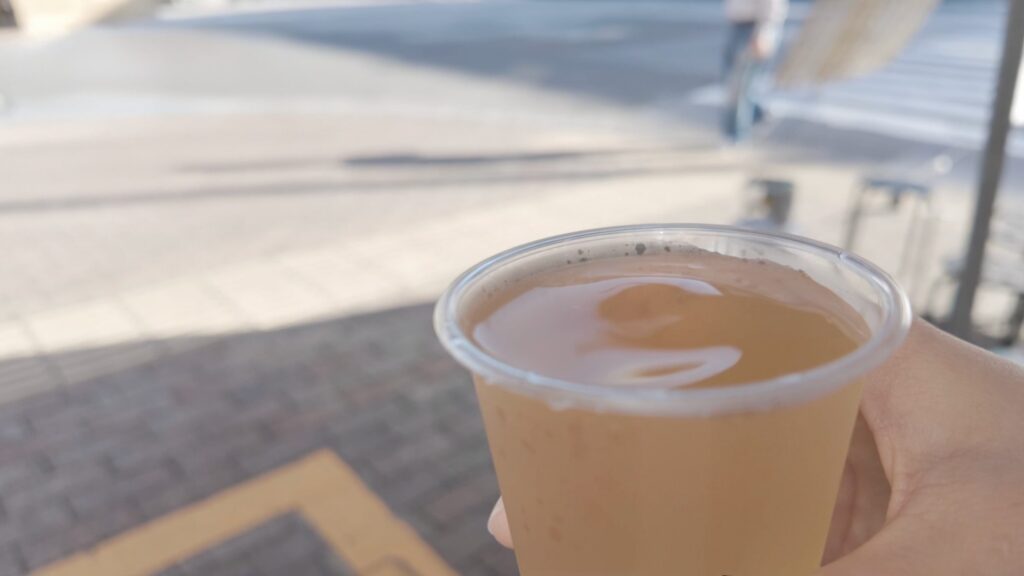 冷やしあめ 木曜市 高知 120円