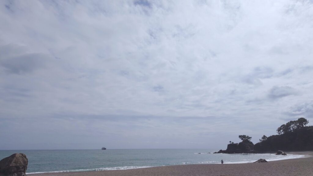 桂浜 高知 一人旅