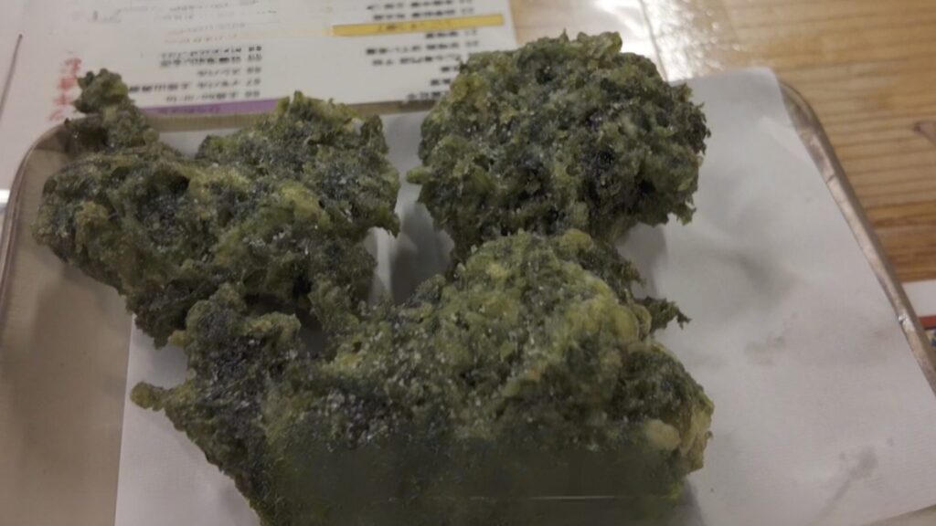 青さの天ぷら やいろ亭 高知 ひろめ市場