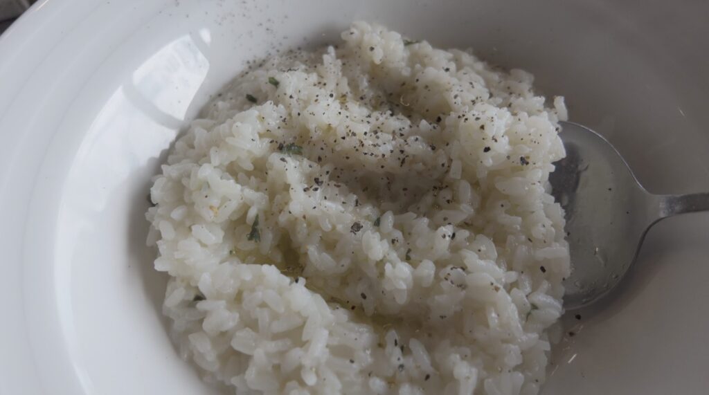 ムール貝スープのリゾット South Horizon Brewing 高知