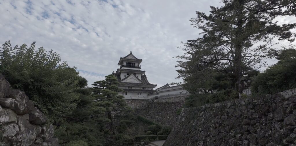 高知城 天守 高知 一人旅