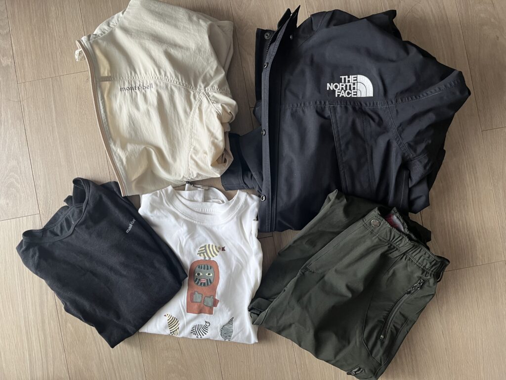 上高地 10月末 服装 持ち物 防寒