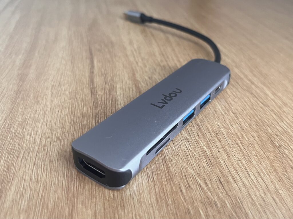 Lvdou 6-in-1 USB-Cハブ 失敗
