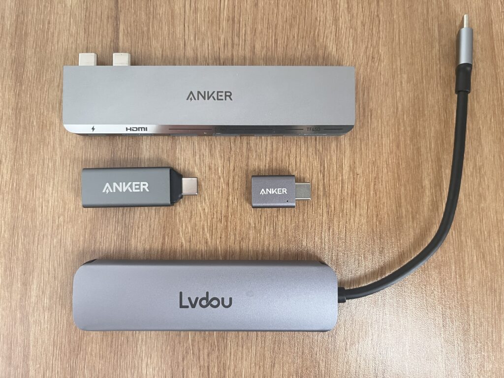 USBハブ 失敗 比較 Anker 547