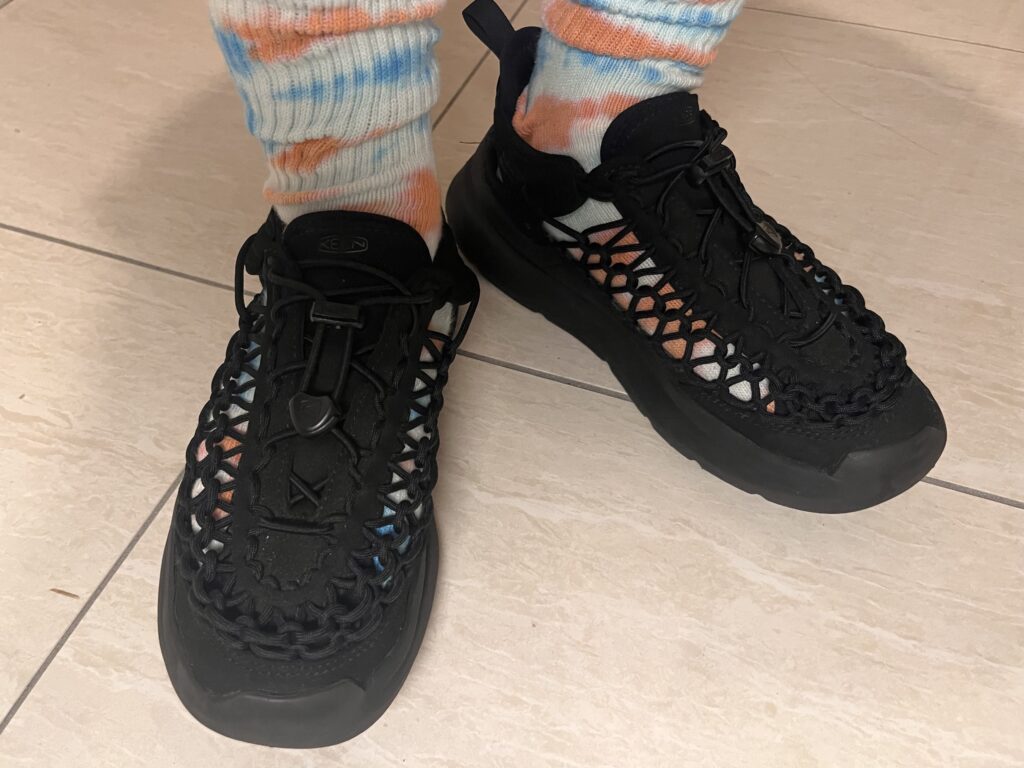 KEEN UNEEK WK 靴下 クルーソックス タイダイ
