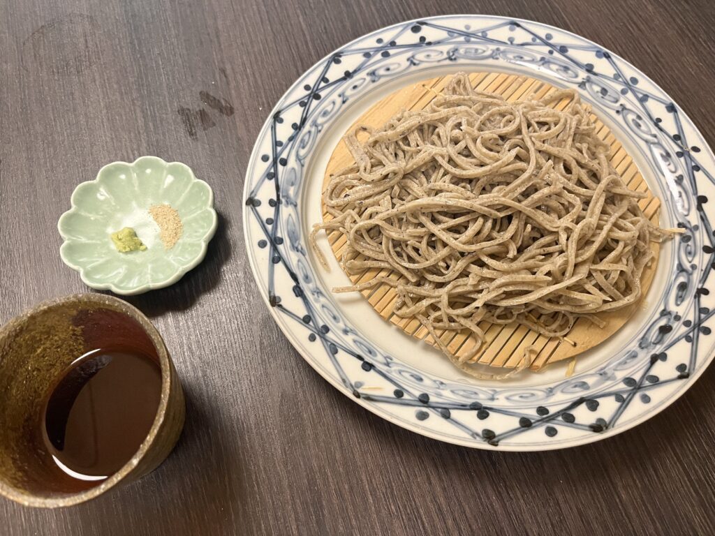 そば打ち楽土 粗十そば 十割そば 蕎麦の実