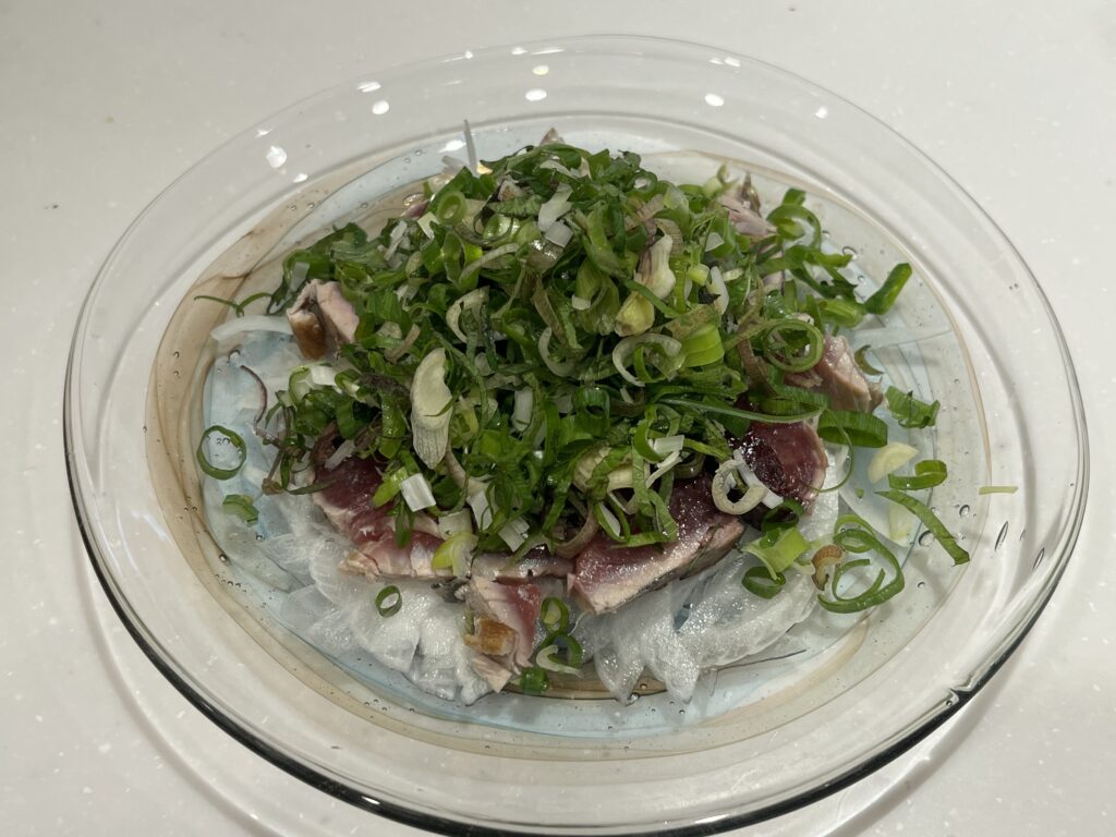 薬味 活用レシピ 鰹のたたき