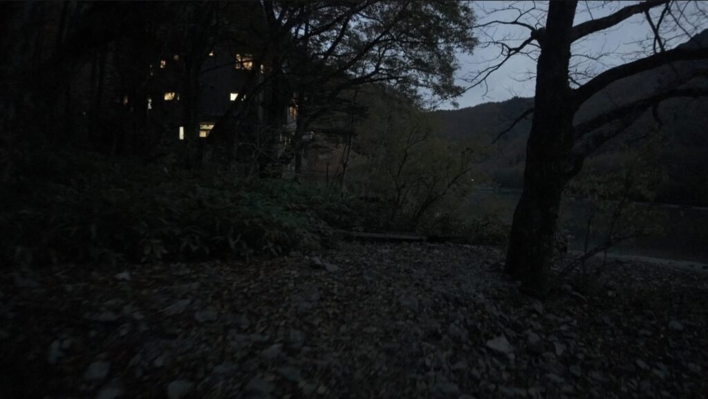 上高地 17時 暗い 帰り道 クマ