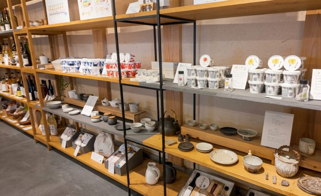 新三郎商店　店内　