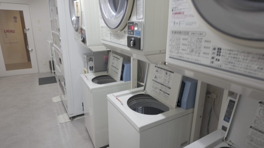 ベッセルホテル都城 ランドリー　自動販売機