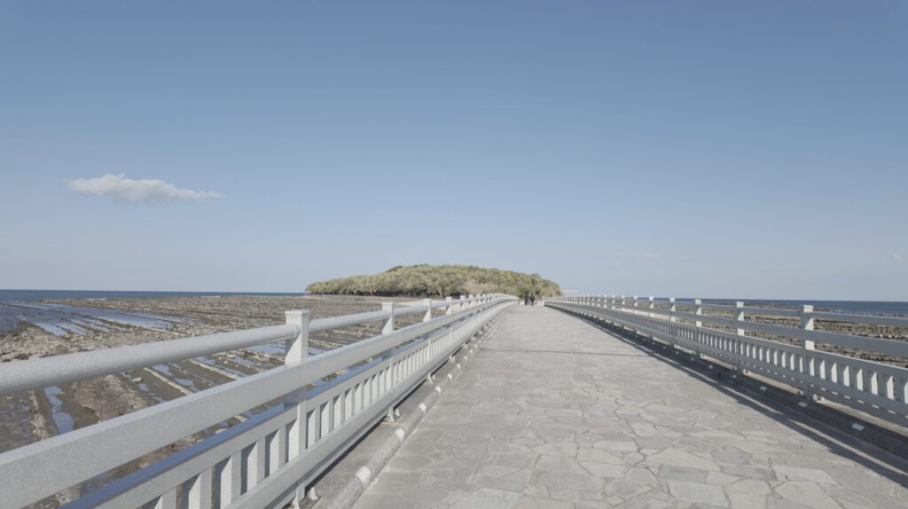 青島神社 海上 橋 弥生橋 宮崎