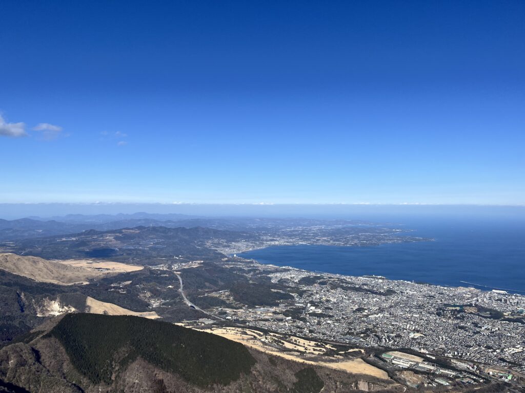 別府ロープウェー 別府市街 展望