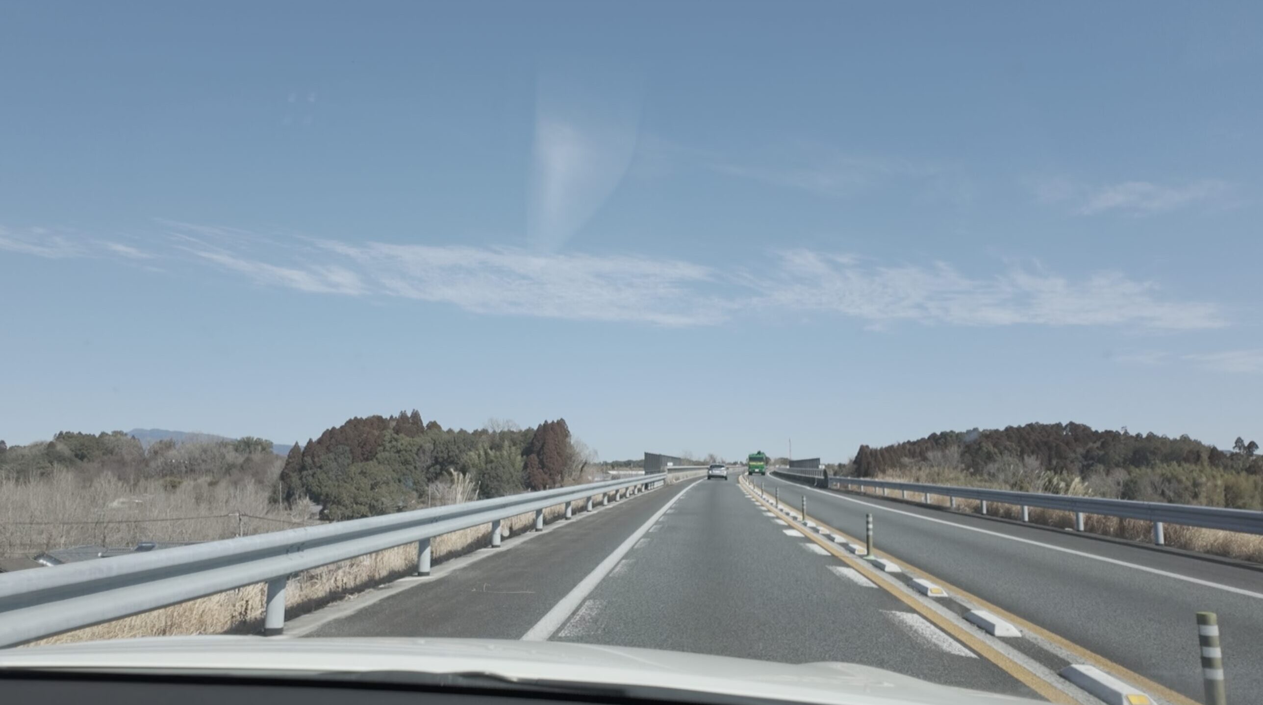 中国自動車道 山の景色 雄大