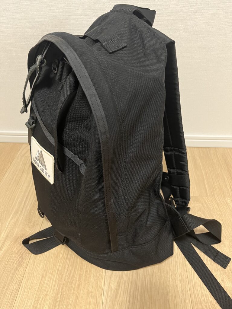 GREGORY ファインデイ 18L 1泊2日 出発 荷物
