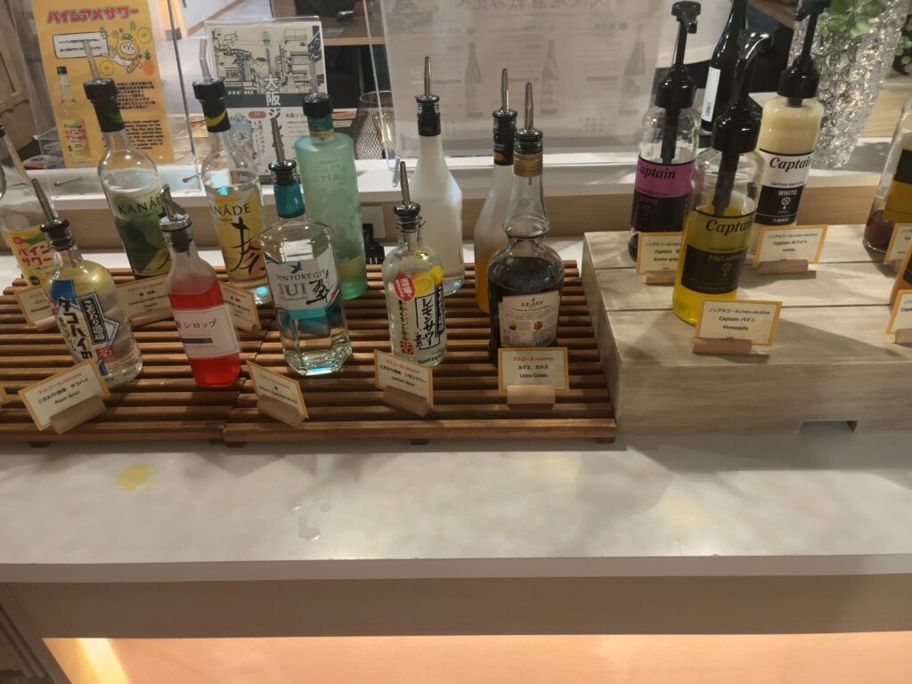 スーパーホテル大阪 ウェルカムバー アルコール 飲み放題