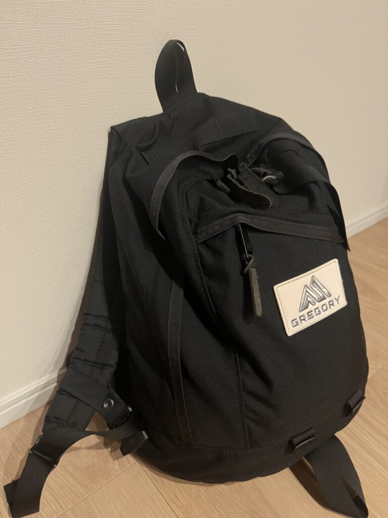 GREGORY ファインデイ 18L 1泊2日 帰り 荷物 グッズ